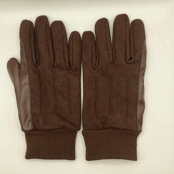 GAP driver gloves men chocolate brown color . New - Picture 1 of 7